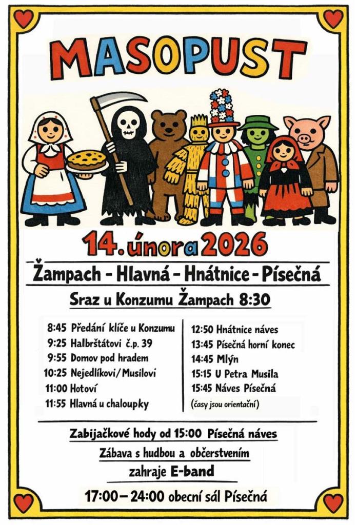 Masopust 2026