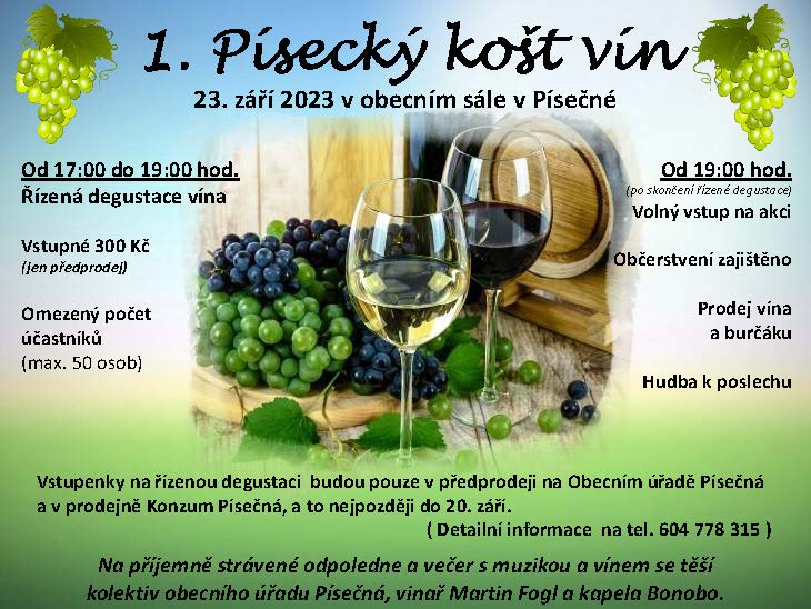 Písecký košt vín